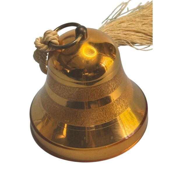 Title:  Reuge Musical Bell Gold Tone Swiss Movement Anniversary Song Vintage - Picture 5 of 5